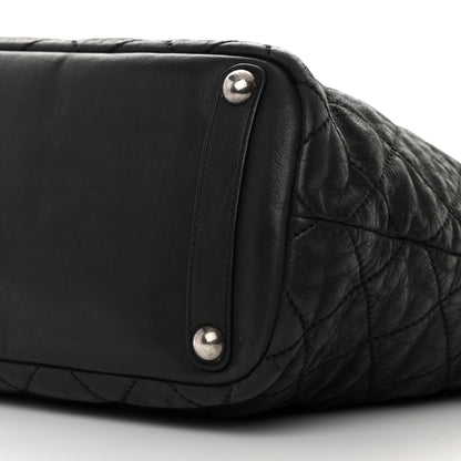 Chanel Iridescent Calfskin Quilted In The Mix Shopping Tote Black 11 of 20