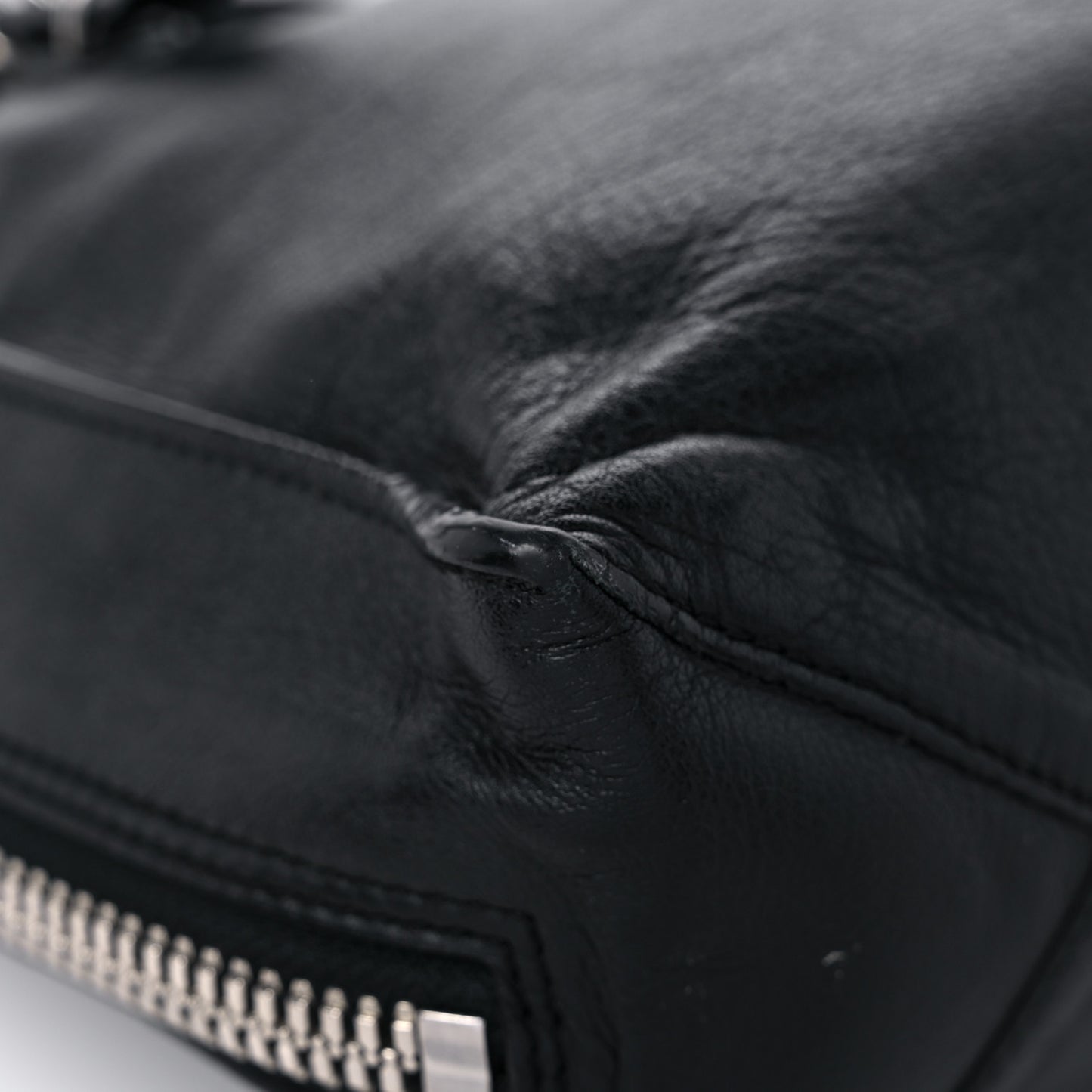 Veau Souple Papier Mini A4 Tote Black