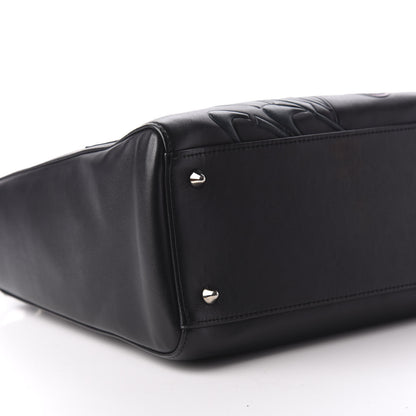 Christian Dior Calfskin Paradise Medium Lady Dior Black 6 of 8