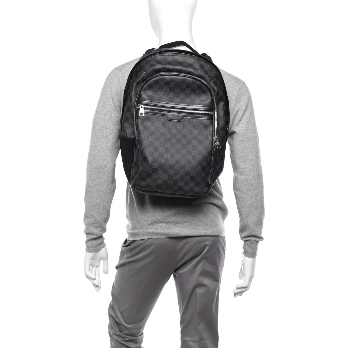 Louis Vuitton Damier Graphite Michael Backpack 2 of 10