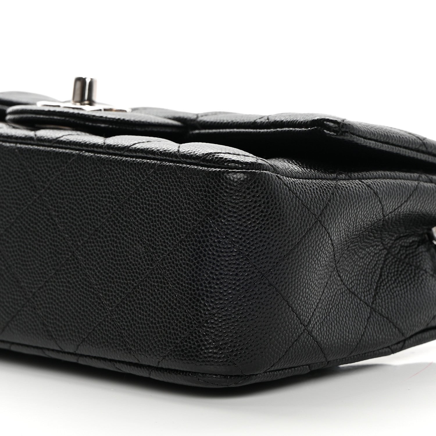 Chanel Caviar Quilted Mini Rectangular Flap Black 10 of 10