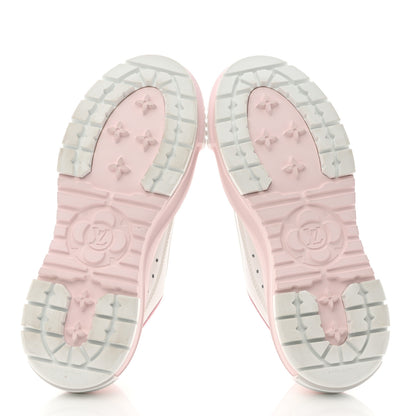 Louis Vuitton Canvas LV Squad Sneakers 37 White Pink 5 of 8