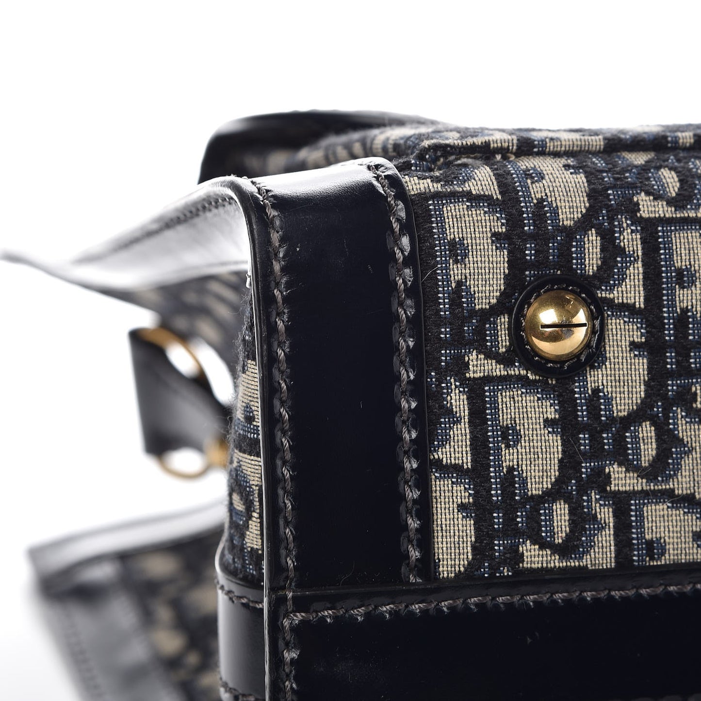 Oblique Tote Bag Blue