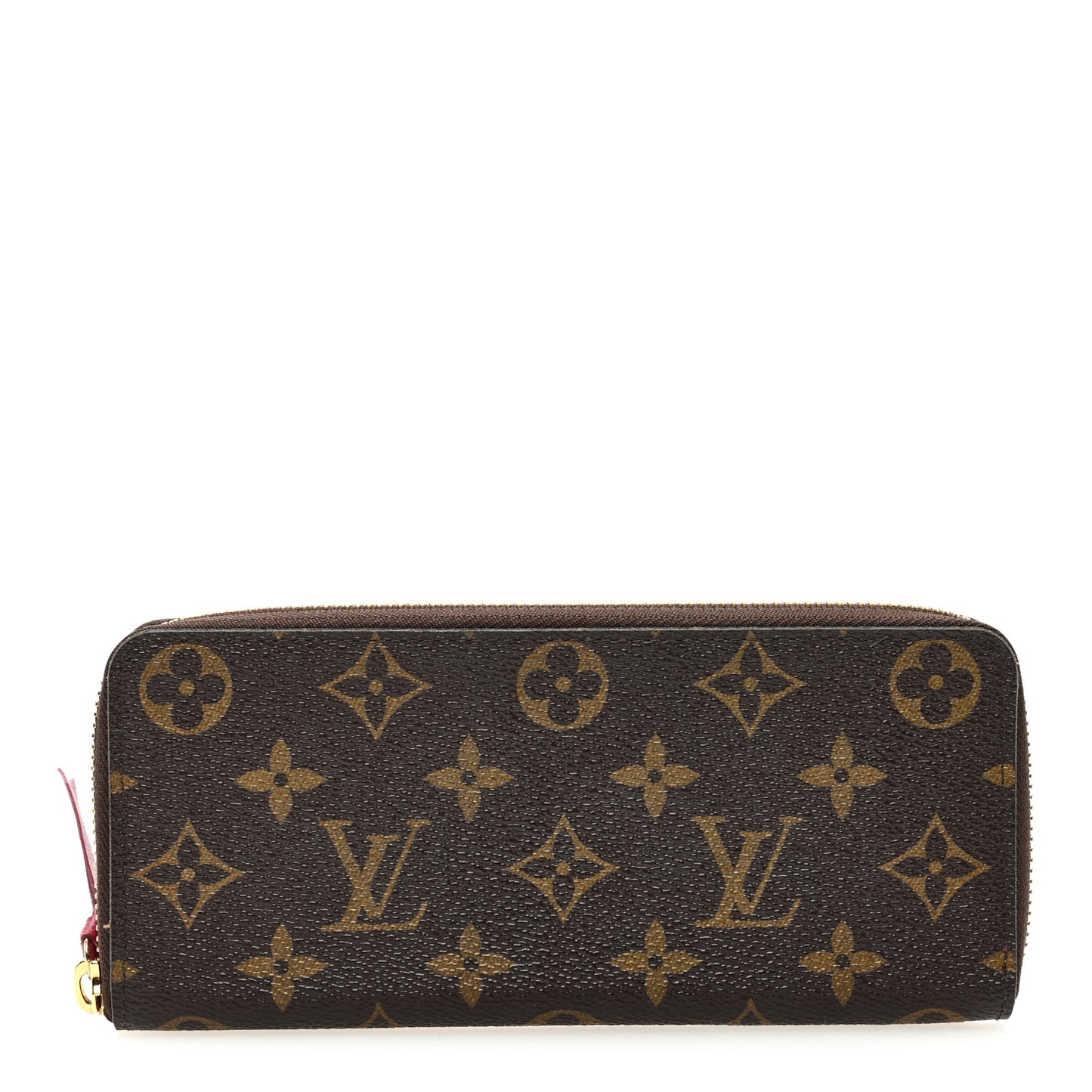 Monogram Clemence Wallet Fuchsia