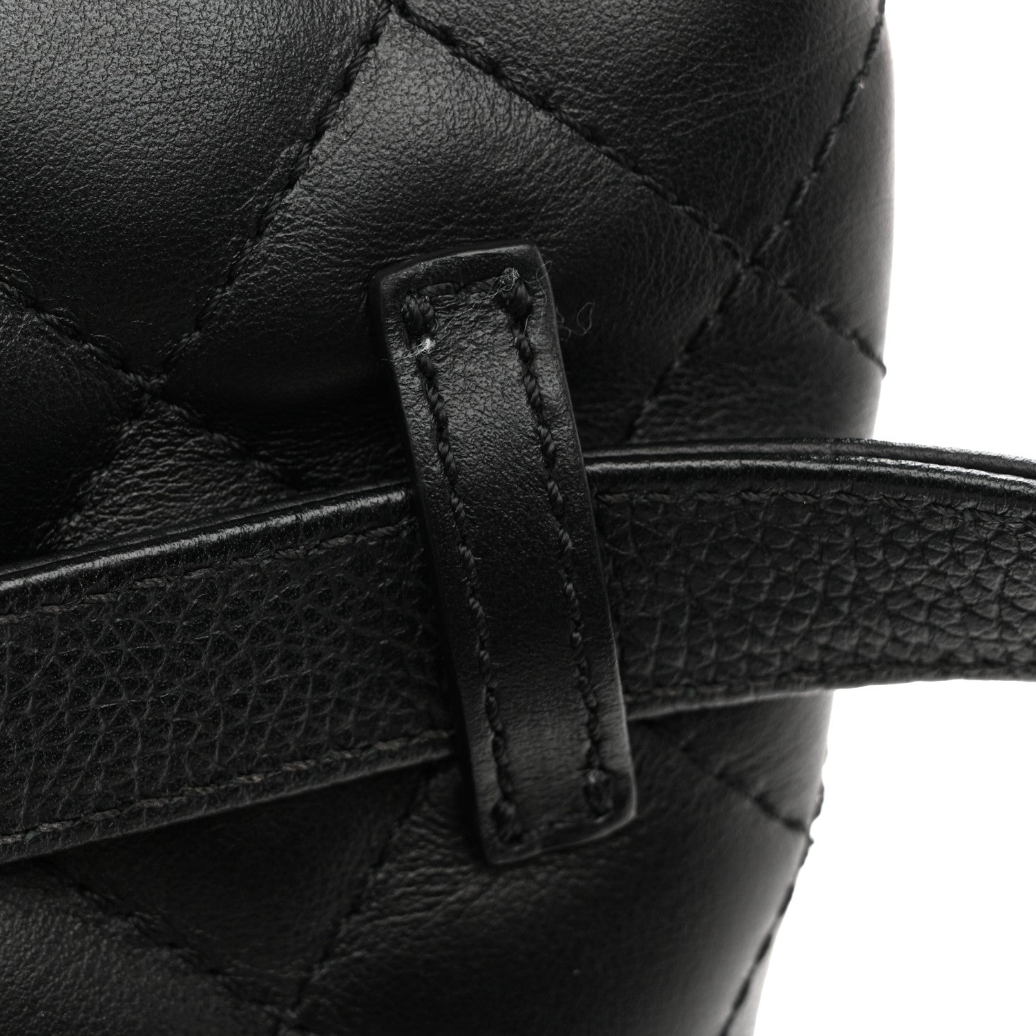 Chanel Lambskin Quilted Waist Belt Bag Black 13 of 13