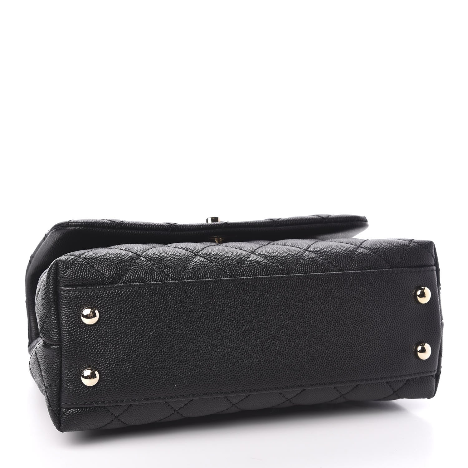 Chanel Caviar Quilted Mini Coco Handle Flap Black 4 of 11