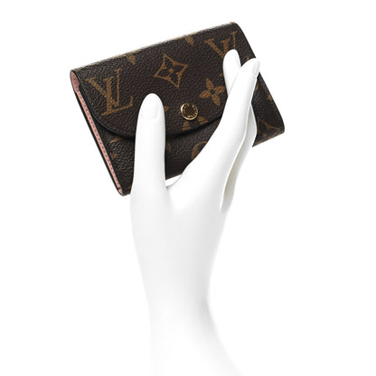 Louis Vuitton Monogram Rosalie Coin Purse Rose Ballerine 2 of 8