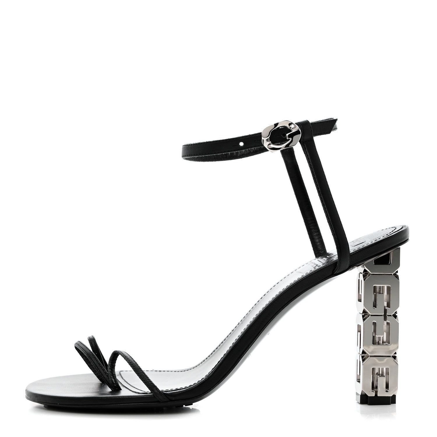 Givenchy Smooth Nappa G Cube 85mm Sandals 41 Black 1 of 8
