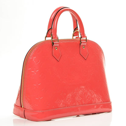 Louis Vuitton Vernis Alma PM Rose Litchi 3 of 7