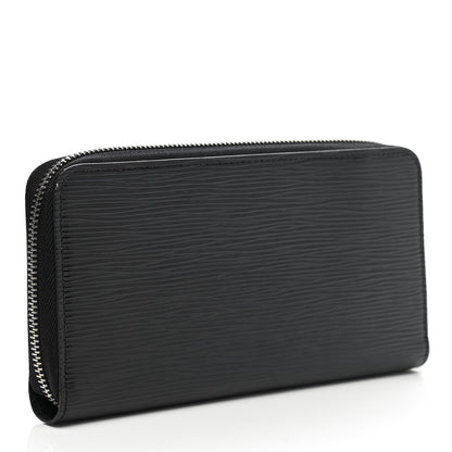 Louis Vuitton Epi Zippy Wallet Black 3 of 9