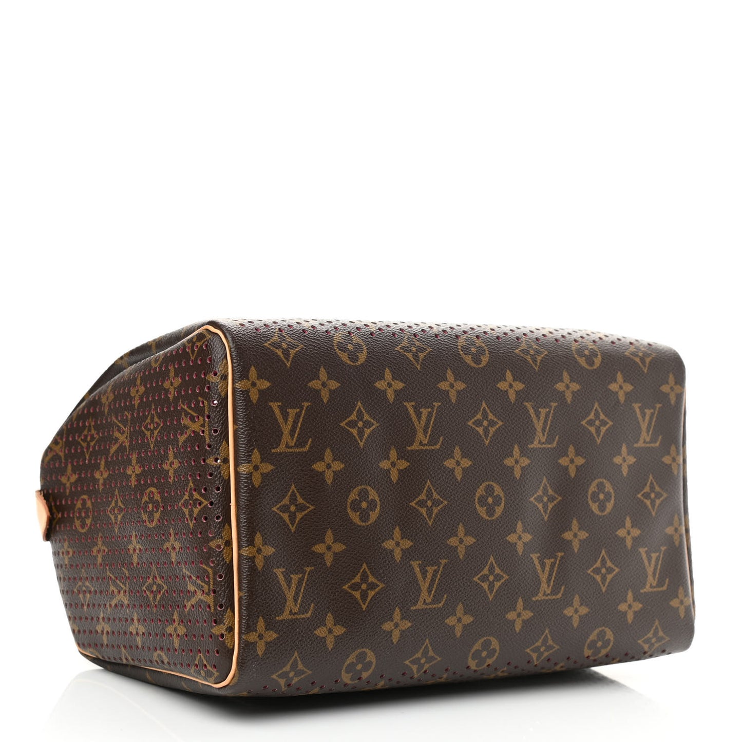 Monogram Perforated Speedy 30 Fuchsia