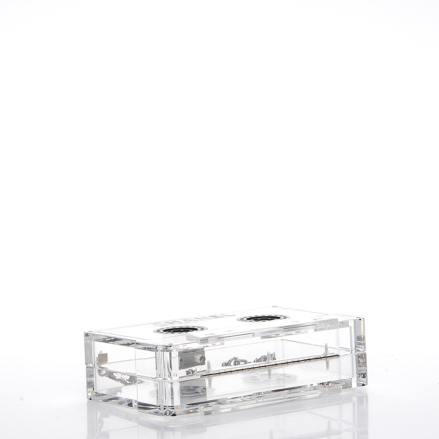Lucite Cassette Clutch