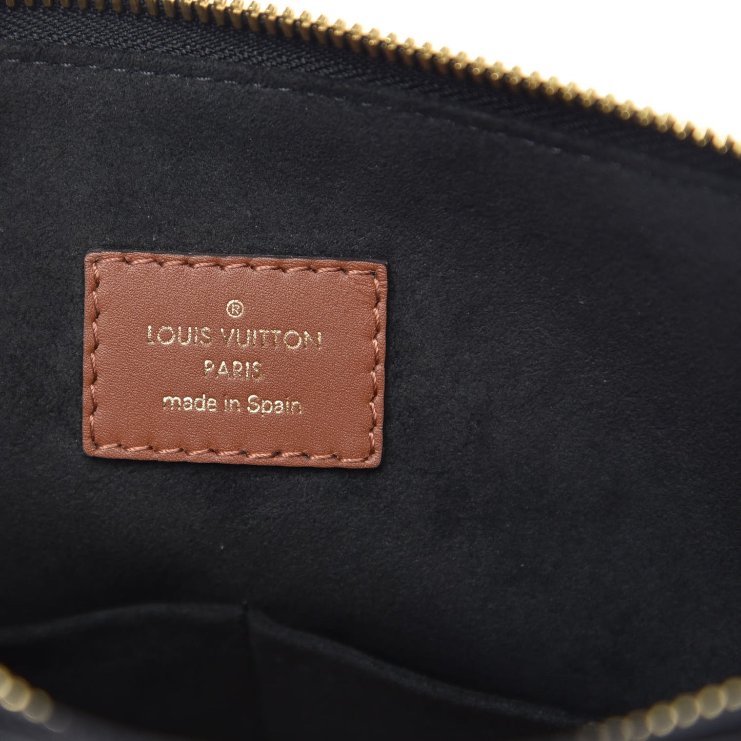 Monogram V Tote MM Black