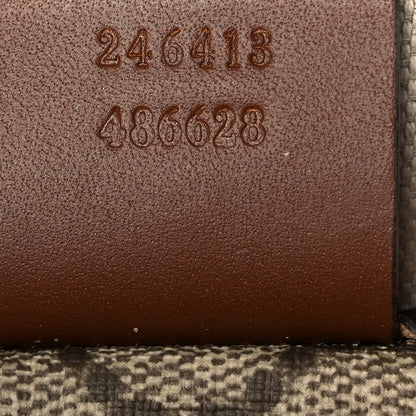Gucci GG Plus Monogram Signature Web Loop Messenger Brown 6 of 9