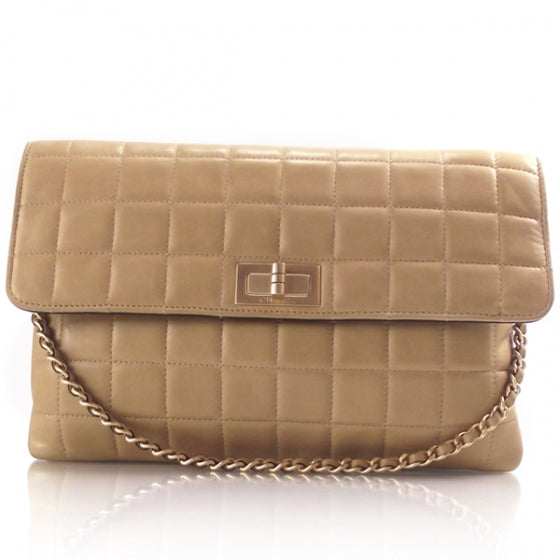 Lambskin Quilted Double Mademoiselle Flap