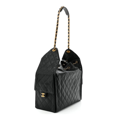 Chanel Caviar Quilted Medium Chanel 25 Handbag Black 4 of 12