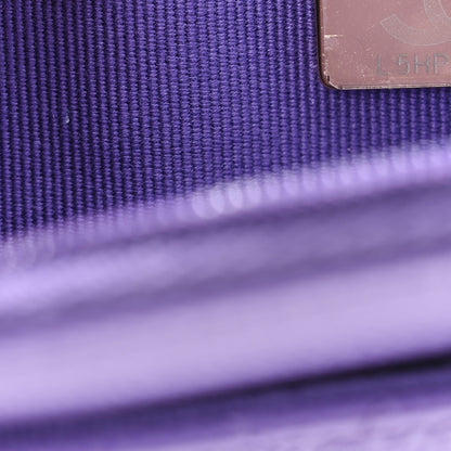 Chanel Caviar Quilted Wallet On Chain WOC Purple 8 of 12