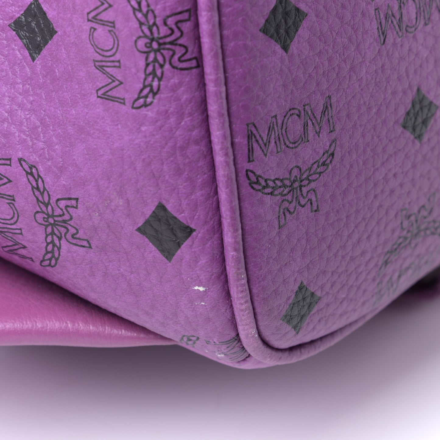 Visetos Medium Sprinkle Stud Stark Backpack Purple