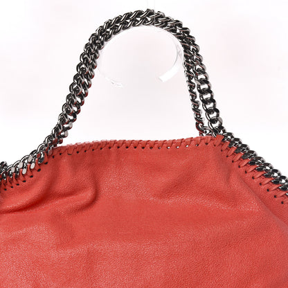 Stella McCartney Shaggy Deer Falabella Fold Over Tote Flame 10 of 10
