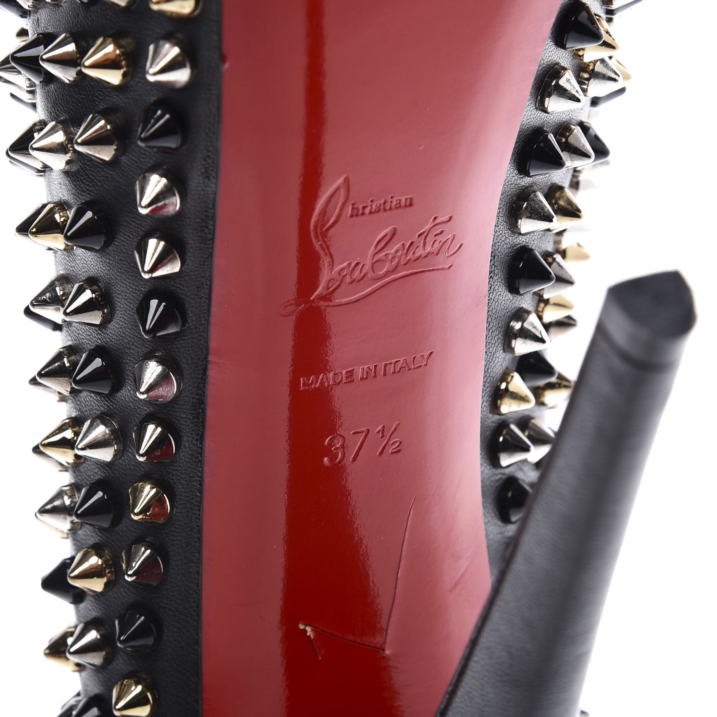 Nappa Daffodile Spikes 160 Pumps 37.5 Black