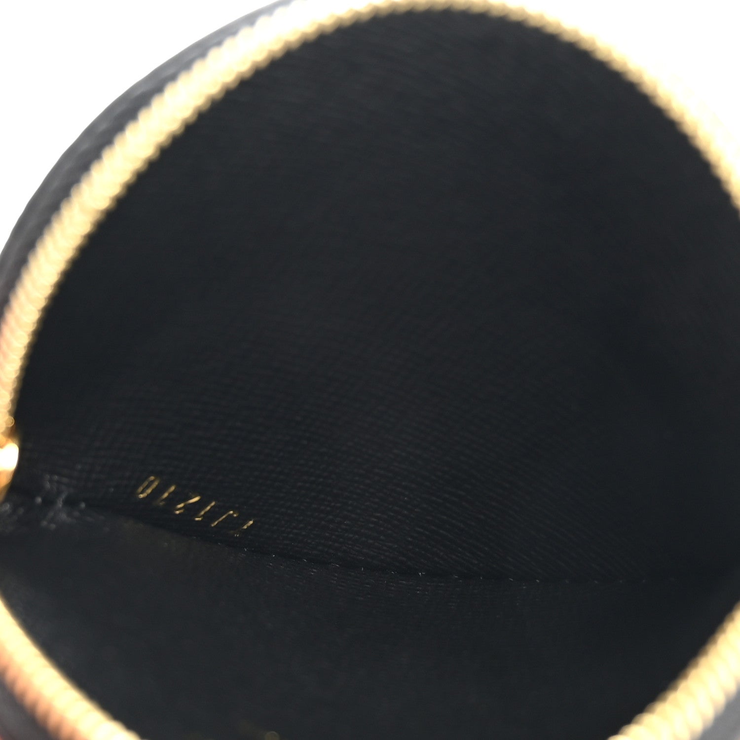 Louis Vuitton Monogram Giant Crafty Round Coin Purse Creme Rouge 5 of 8