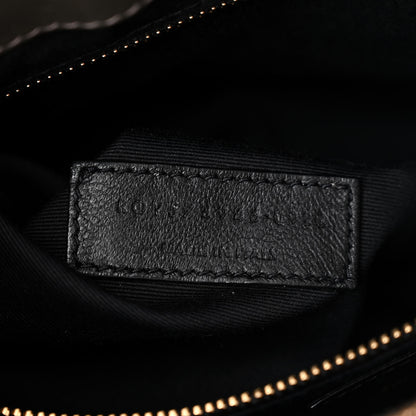 Saint Laurent Calfskin Y Quilted Monogram Medium Loulou Chain Satchel Soil Brown 7 of 14