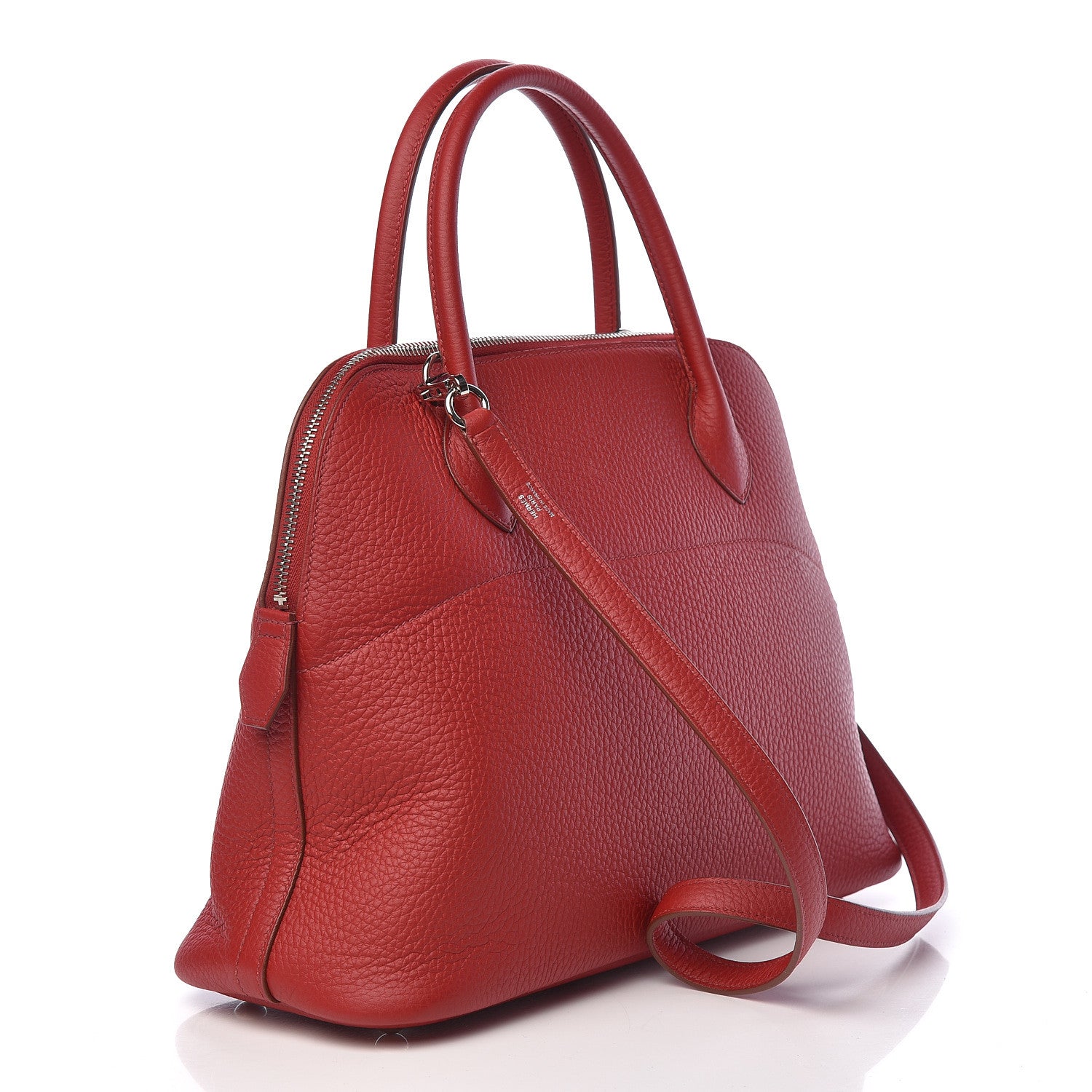 Hermes Taurillon Clemence Bolide 31 Rouge Garance 3 of 11