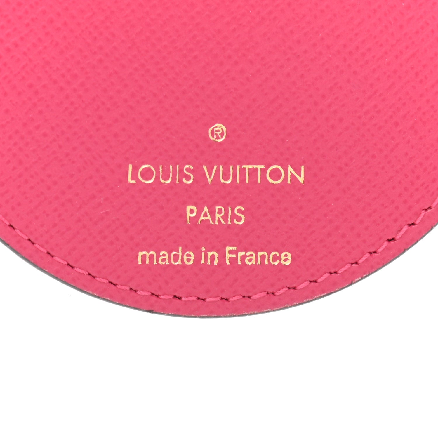 Louis Vuitton Damier Azur 2021 Christmas Animation Hollywood Bag Charm Key Ring Fuchsia 3 of 4