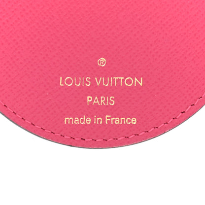 Louis Vuitton Damier Azur 2021 Christmas Animation Hollywood Bag Charm Key Ring Fuchsia 3 of 4