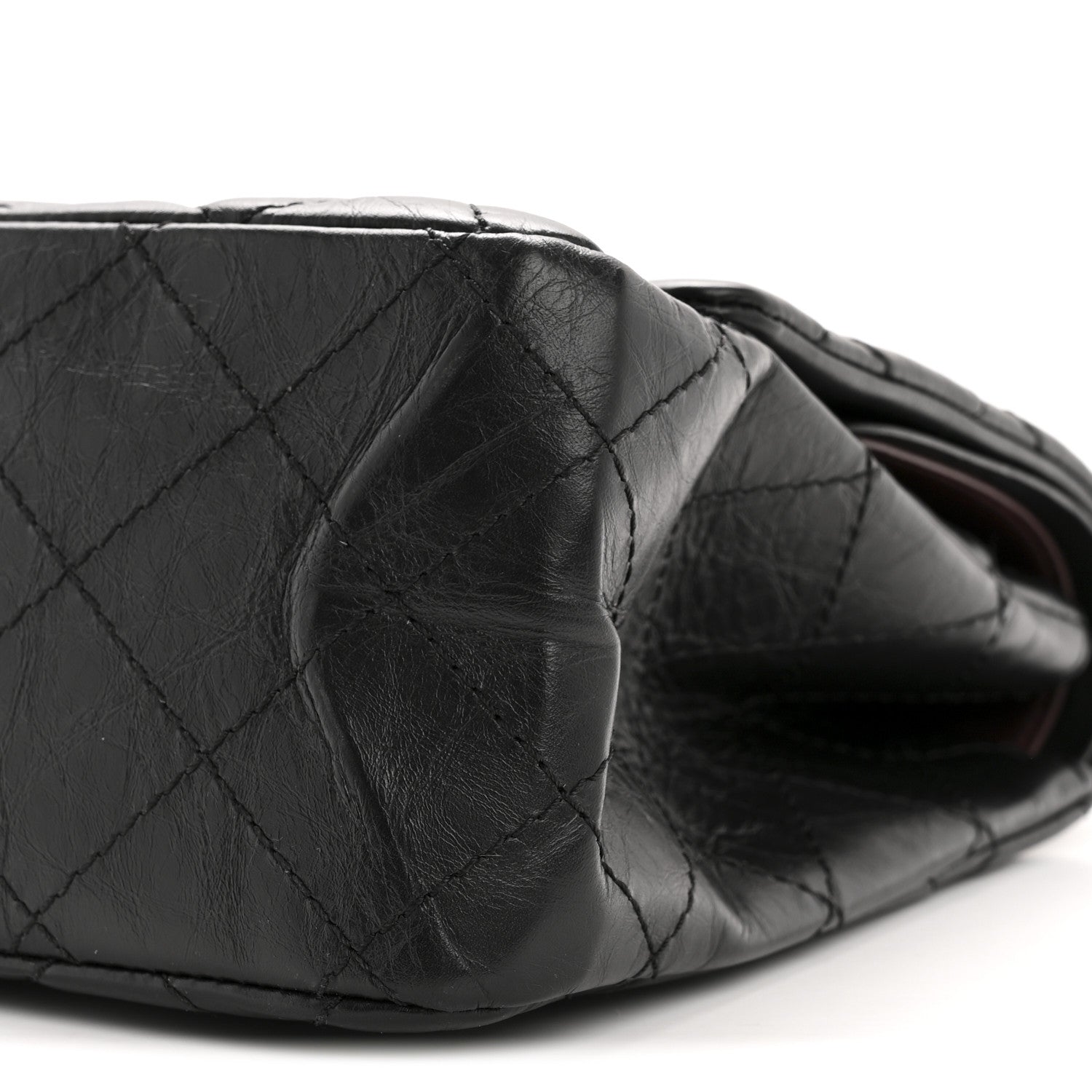 Chanel Aged Calfskin Quilted 2.55 Reissue 227 Flap Black 10 of 13