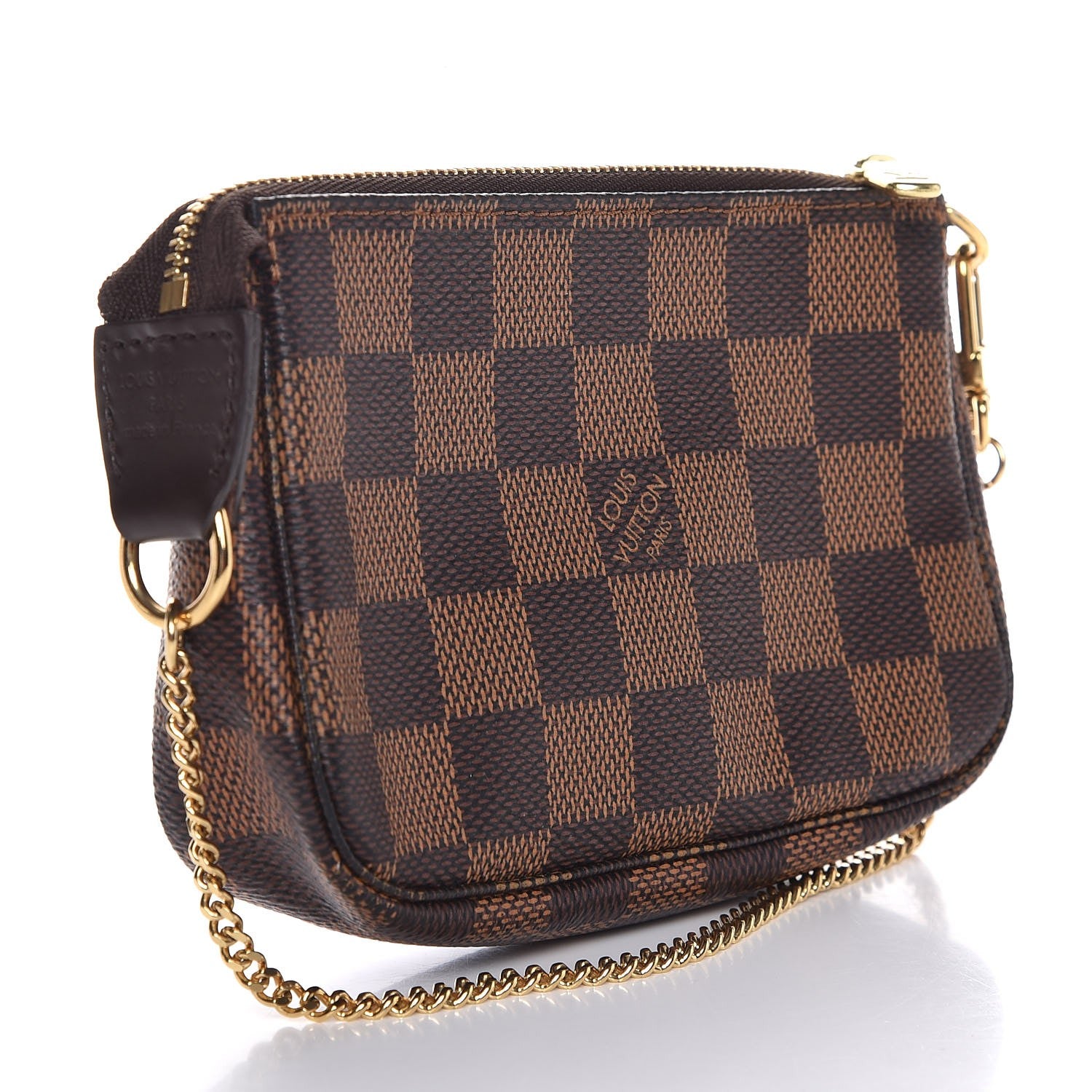 Louis Vuitton Damier Ebene Mini Pochette Accessories 3 of 7