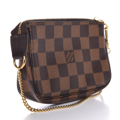 Louis Vuitton Damier Ebene Mini Pochette Accessories 3 of 7