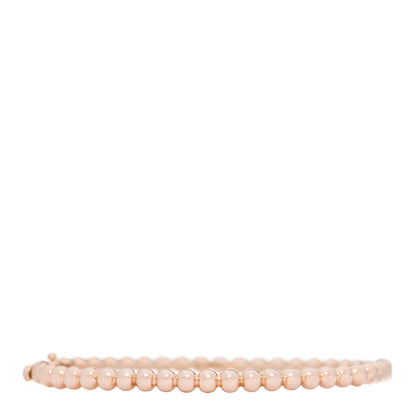 Van Cleef & Arpels 18K Rose Gold Perlee Pearls of Gold Bracelet XS 2 of 4
