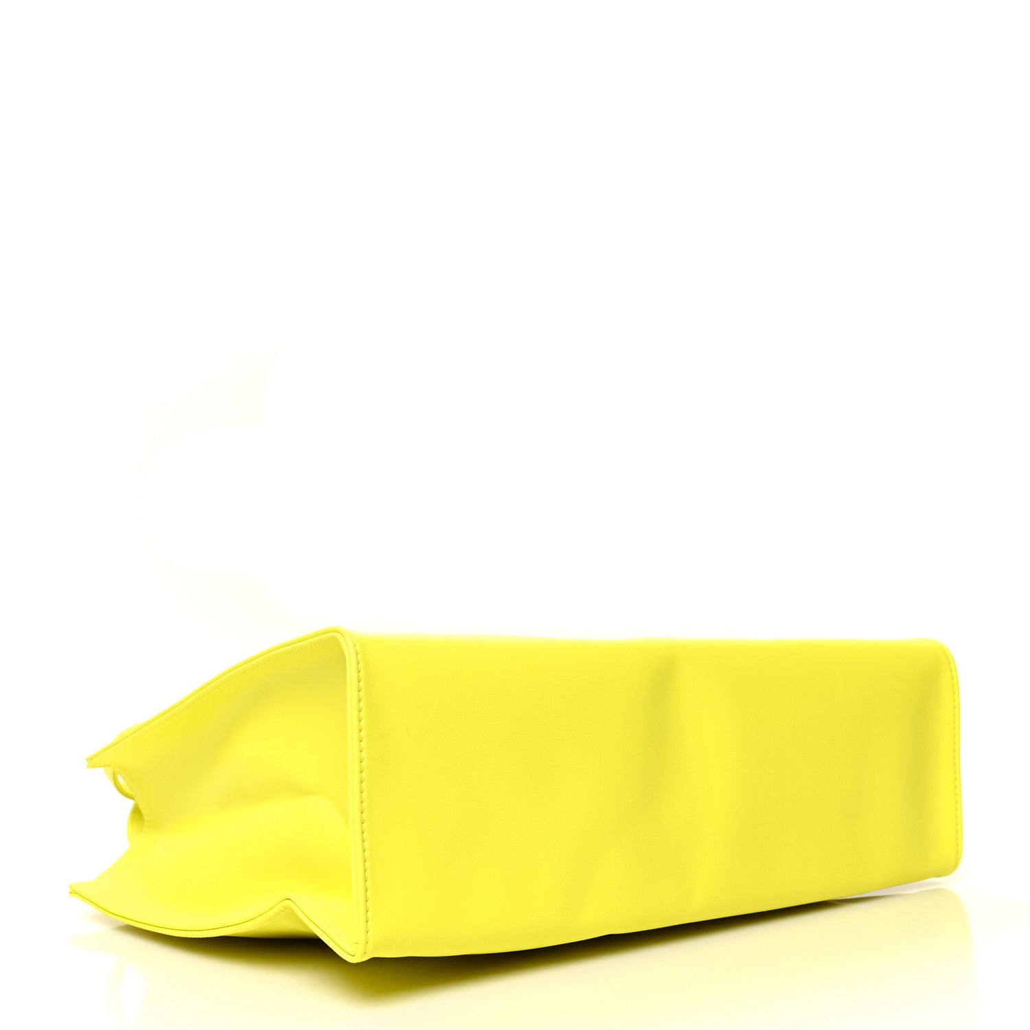 Telfar Vegan Leather Medium Shopping Bag Margarine 4 of 10