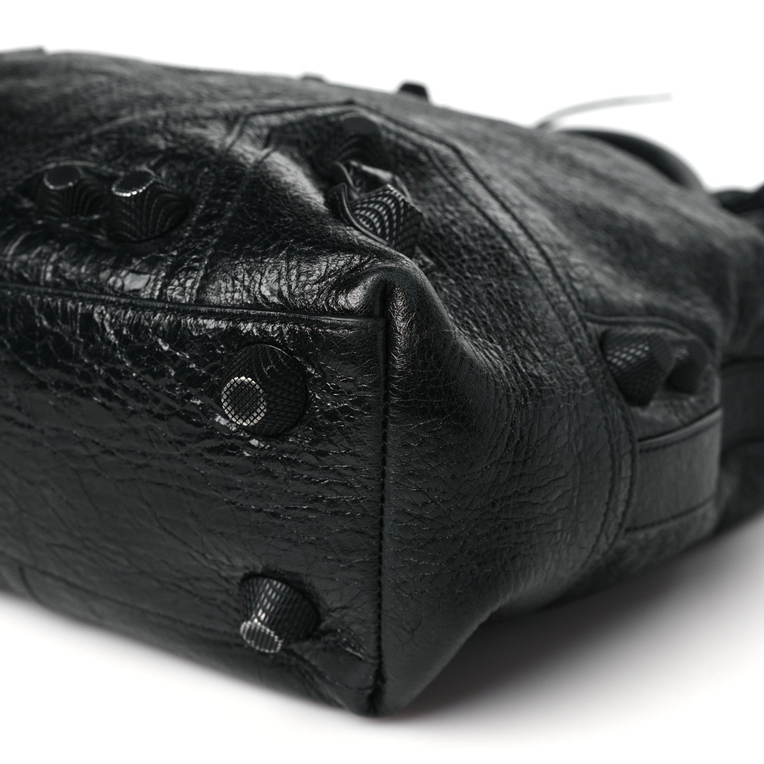 Balenciaga Agneau Arena Medium Le Cagole Tote Bag Black 10 of 12
