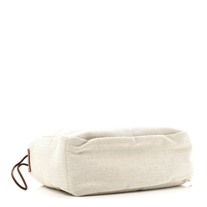Hermes Canvas Barenia Fourbi 25 MM Pouch Naturel Fauve 4 of 10