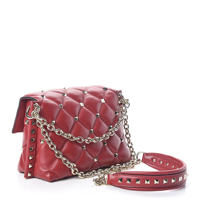 Valentino Garavani Nappa Candystud Crossbody Red 3 of 8