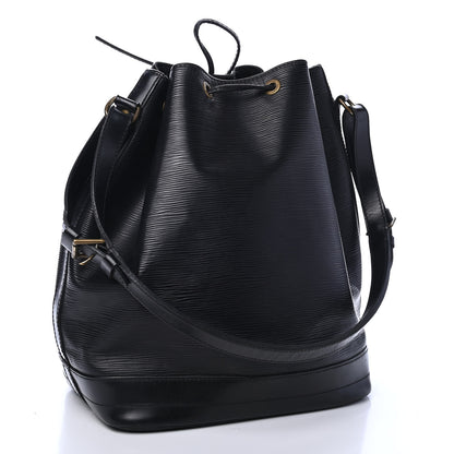 Louis Vuitton Epi Noe Black 2 of 8