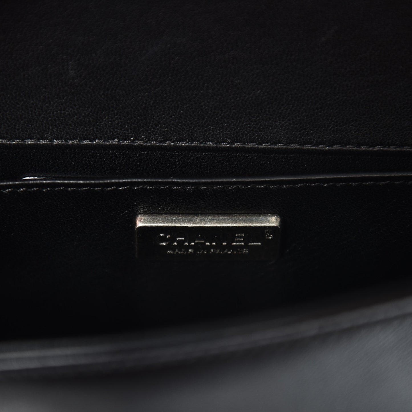 Galuchat Stingray Small Boy Flap Black