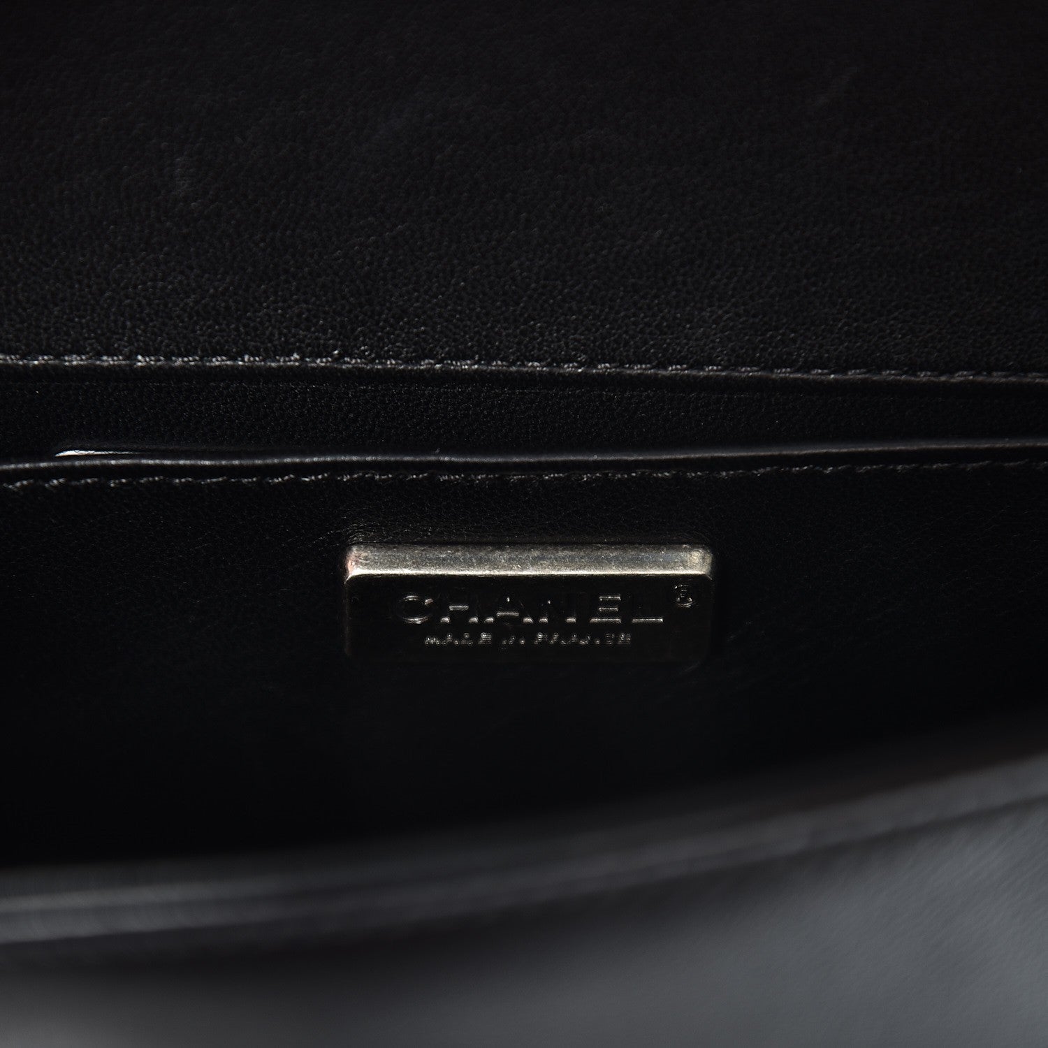 Chanel Galuchat Stingray Small Boy Flap Black 6 of 10