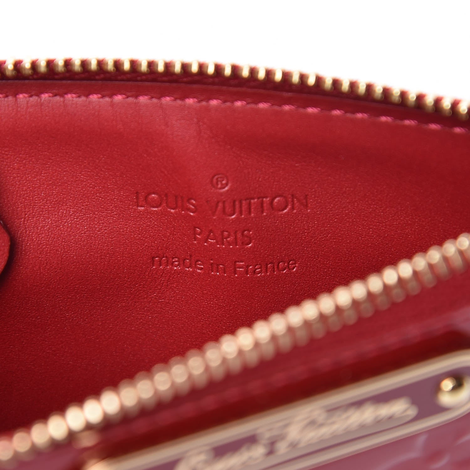 Louis Vuitton Vernis Key Pouch Pomme D'Amour 6 of 6