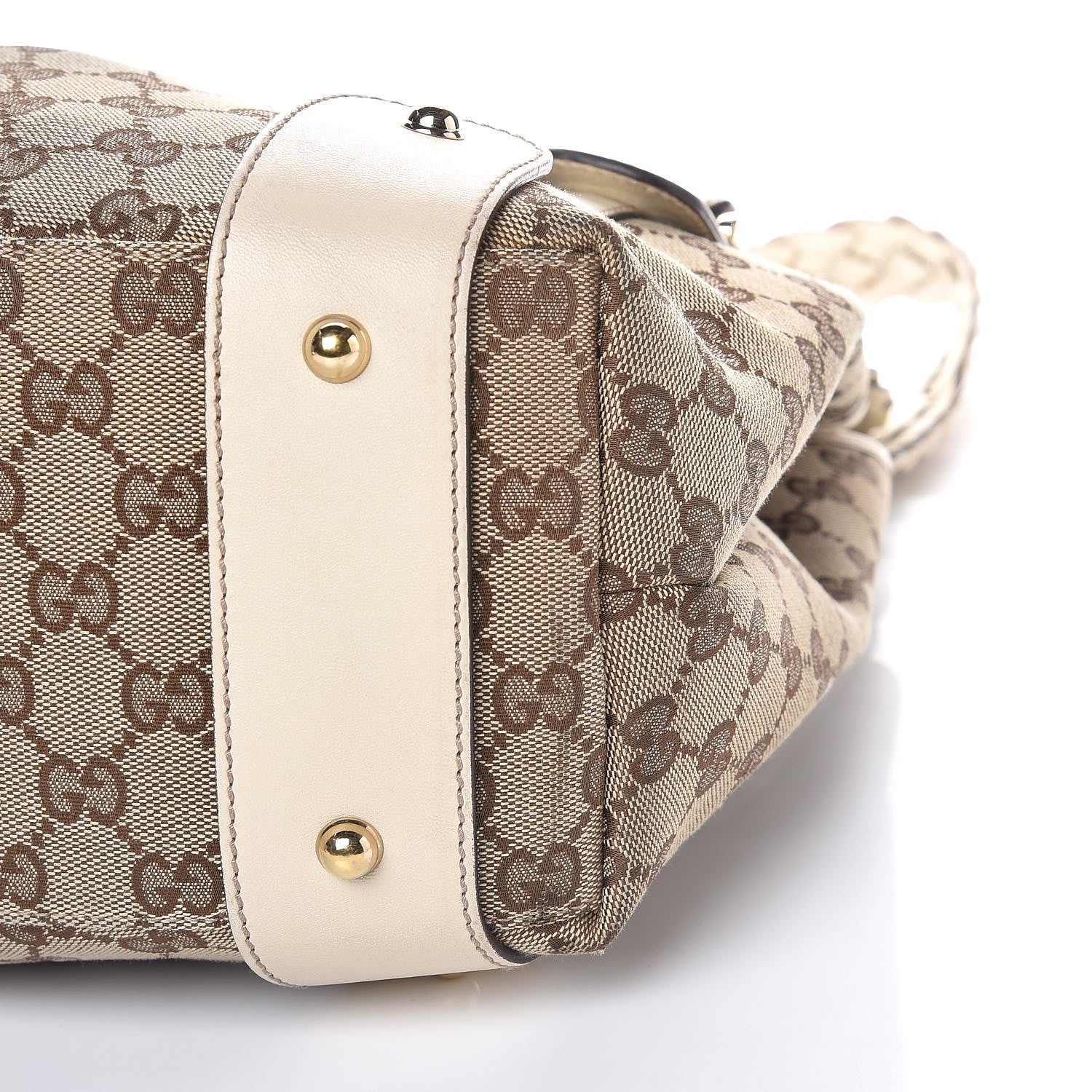 Gucci Monogram Medium Pelham Tote Ivory 12 of 12