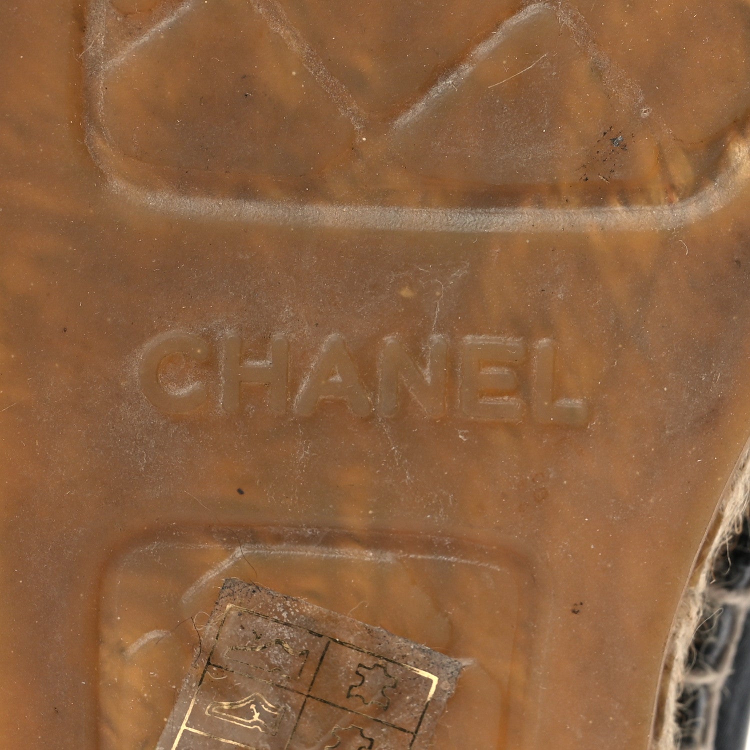 Chanel Lambskin CC Espadrilles 41 Black 8 of 10