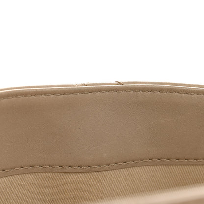 Chanel Calfskin Double Stitch Large Hamptons Flap Bag Beige 11 of 14