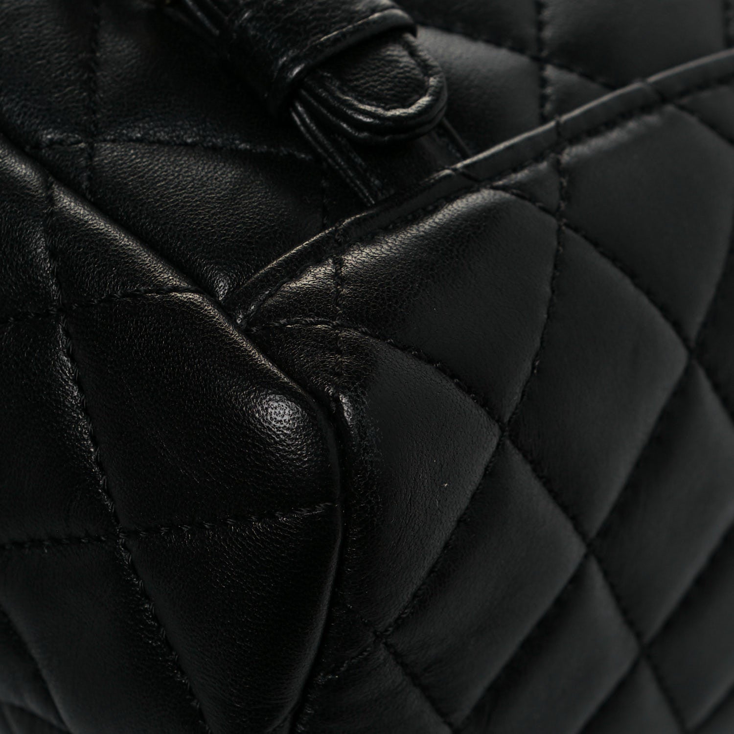 Chanel Calfskin Quilted Mini Urban Spirit Backpack Black 11 of 12