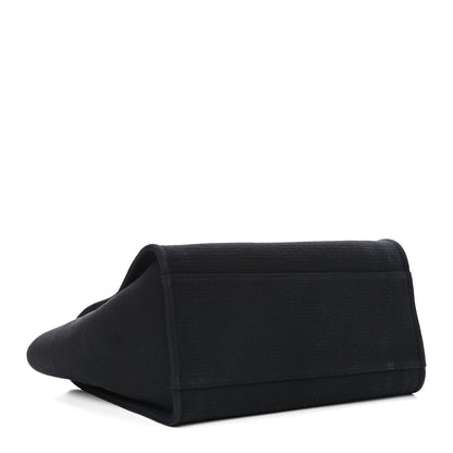 Chanel Deauville Tote Black 5 of 10