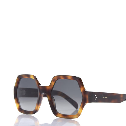 Celine Acetate Octagon Polarized Sunglasses CL401311 Blonde Havana 7 of 8