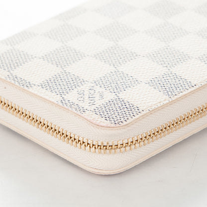 Louis Vuitton Damier Azur Zippy Wallet 9 of 11