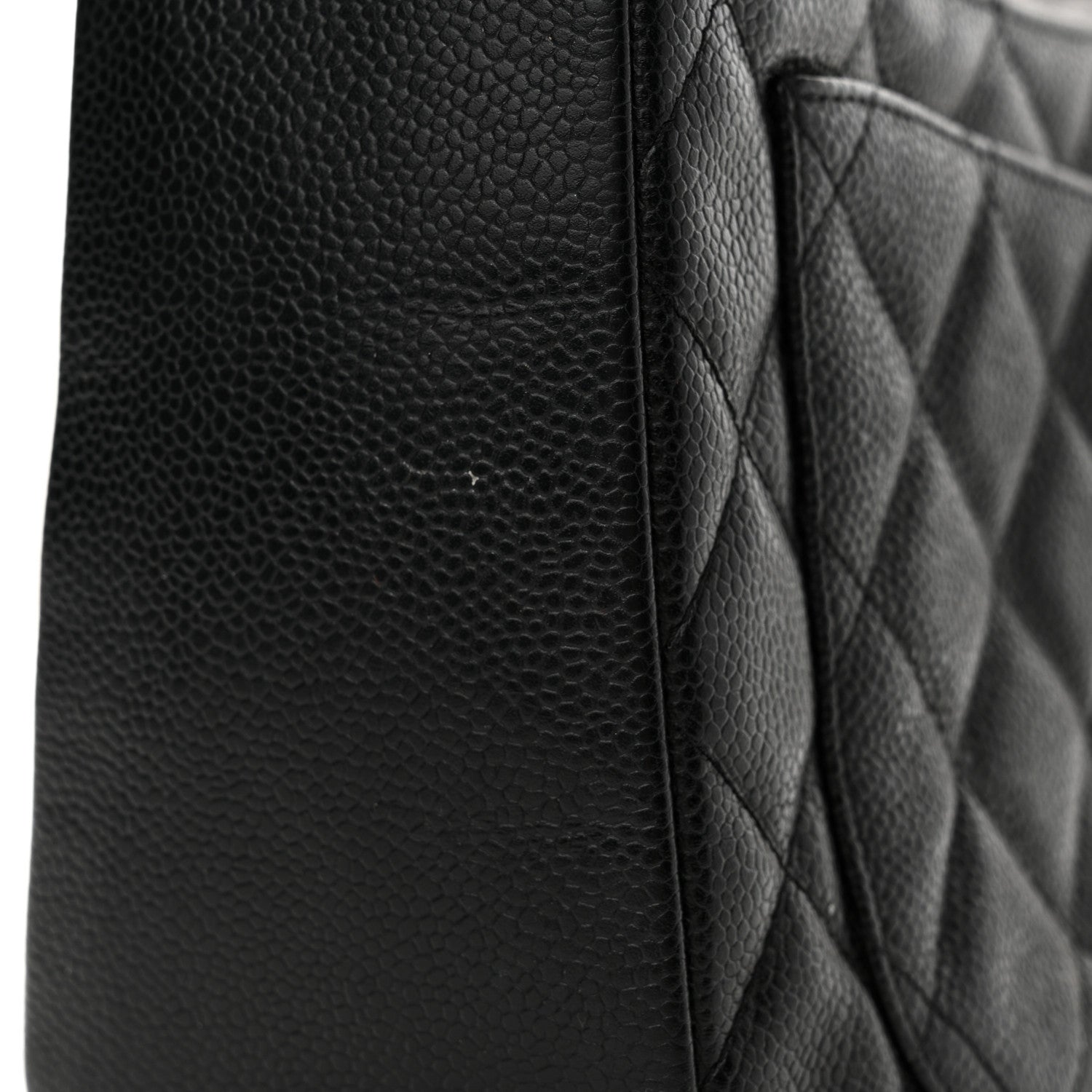 Chanel Caviar Quilted Timeless CC Shoulder Bag Black 12 of 14