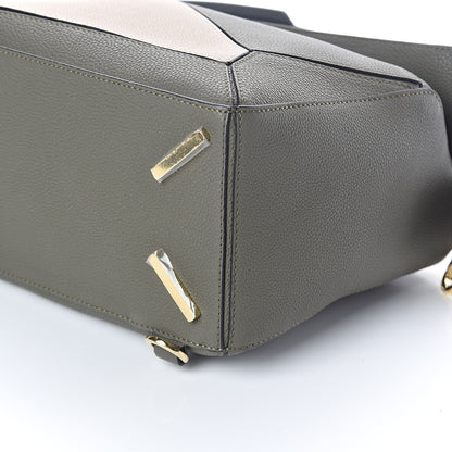 Loewe Grained Calfskin Medium Puzzle Bag Oat Khaki Green 9 of 9